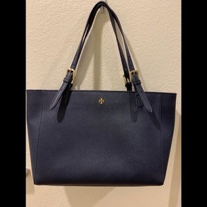 Authentic Tory Burch Emerson Small Buckle Tote